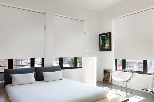 Sfeerbeeld KEJE Rolgordijn Vrijhangend wit