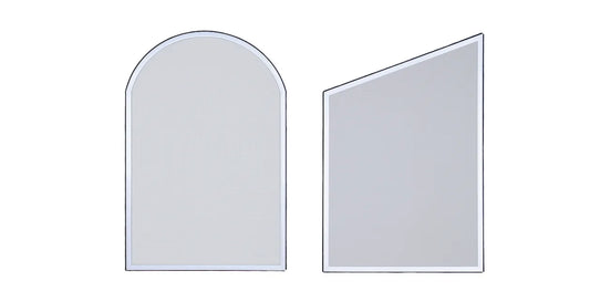 Klemhor Bijzondere vormen Toograam (links) en Schuin raam (rechts)