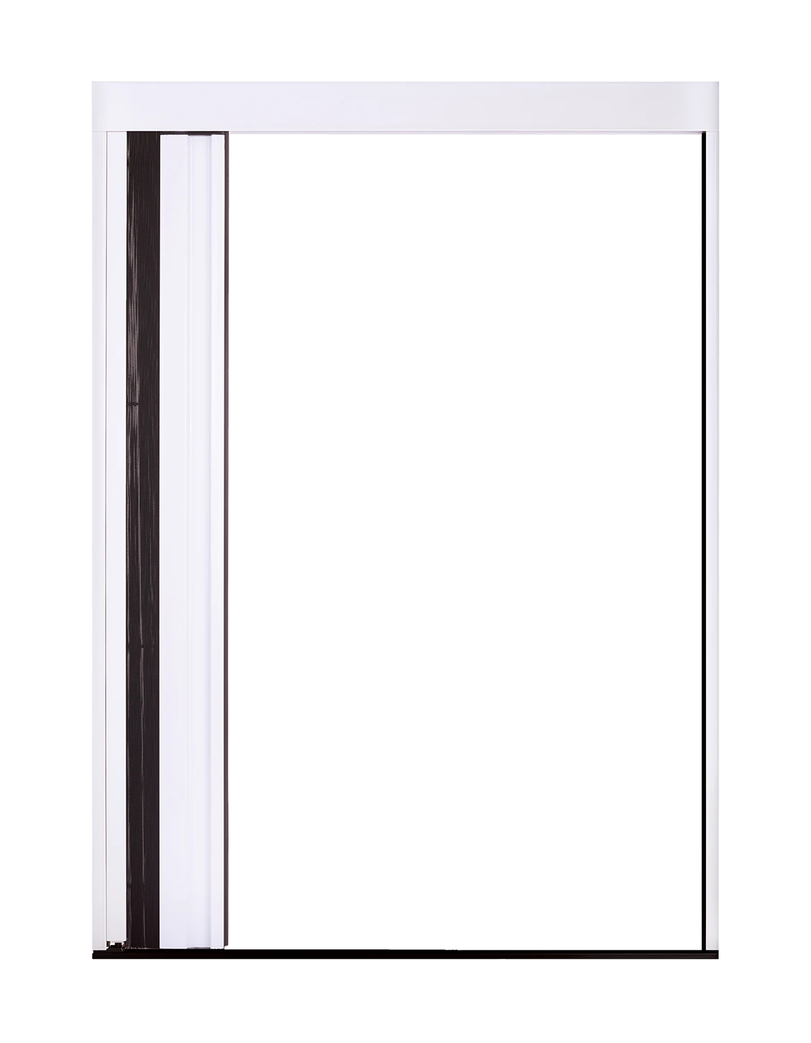 Micro 13 Plisséhordeur volledig geopend