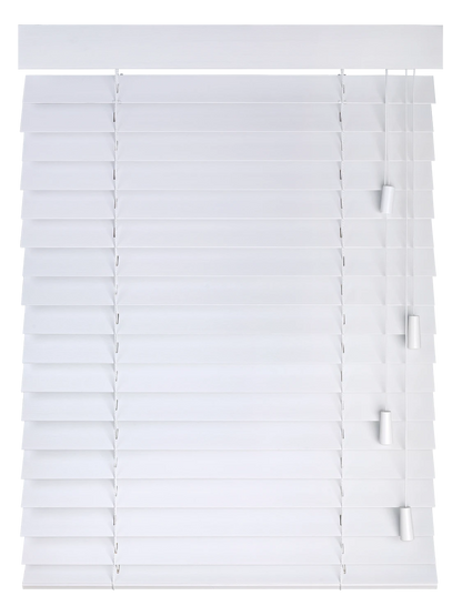 Houten Jalouzie Gesloten met Twin Pull bediening