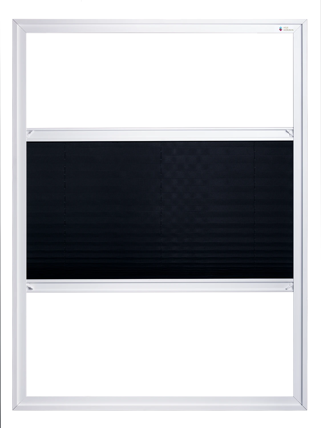 Inzetplisséhor ZIZA aan de boven- en onderzijde geopend