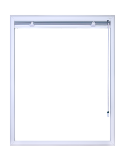 Latende – jaloezie in een strak aluminium frame