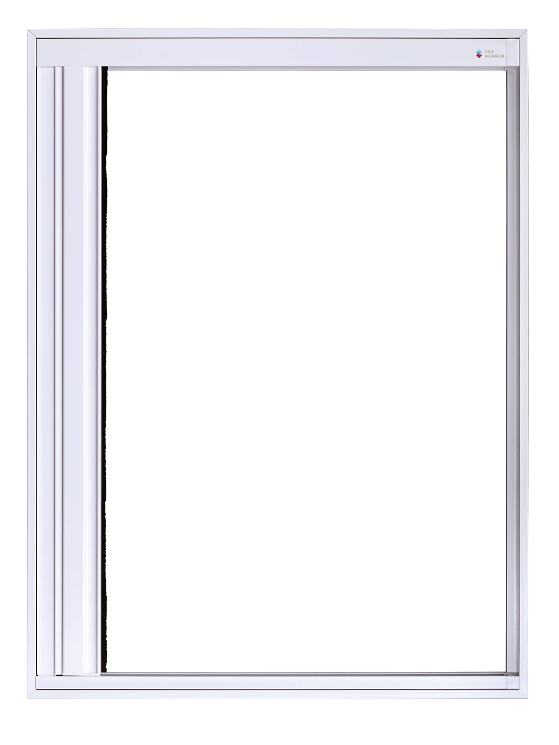 Splendid Plisséhordeur volledig geopend