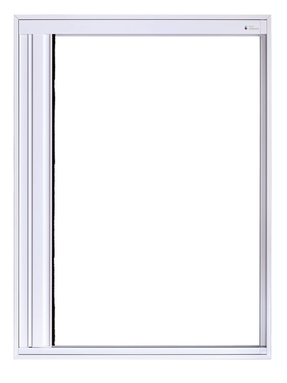 Splendid Plisséhordeur volledig geopend