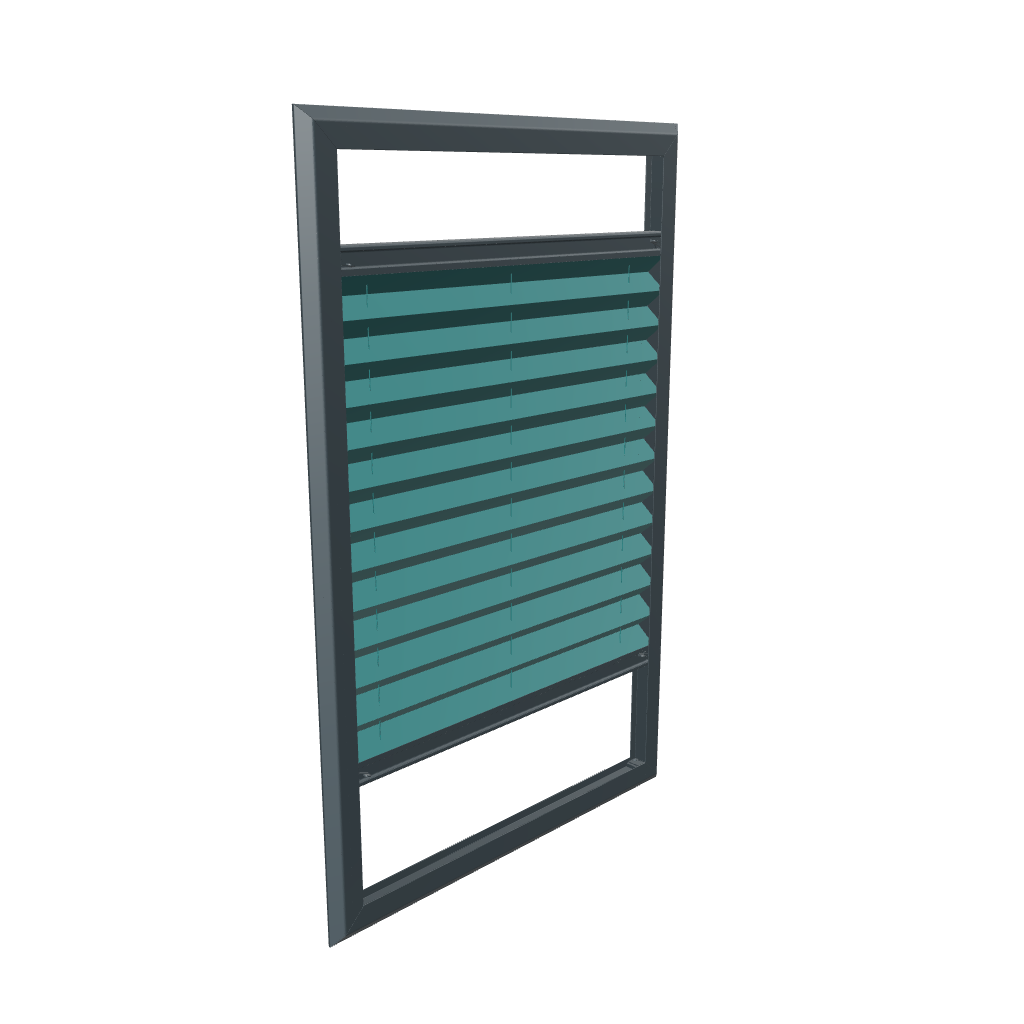 3D model Splendid Pliss RAL7016 Antracietgrijs met stof C76015